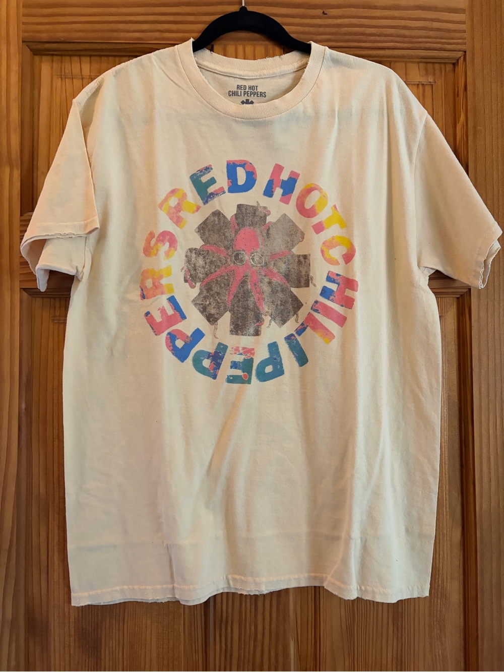 Red Hot Chili Peppers Graphic Tee - Cream